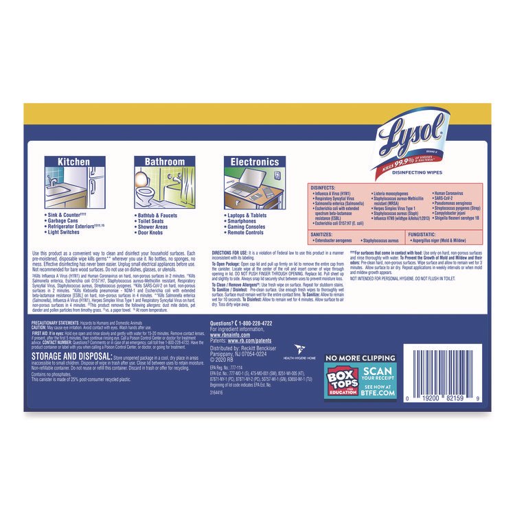 LYSOL® Brand Disinfecting Wipes - Image 6