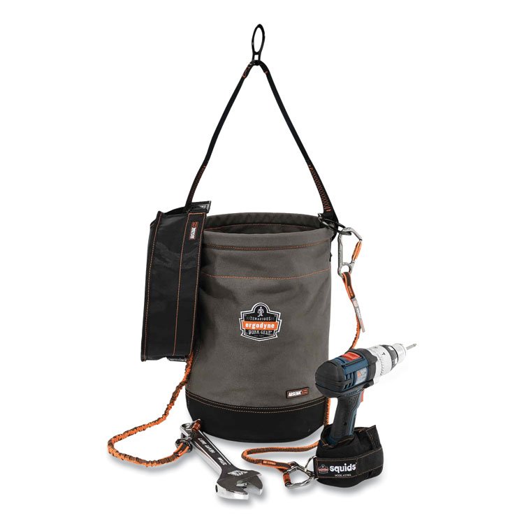 ergodyne® Arsenal 5960T Canvas Hoist Bucket and Top with D-Rings - Image 3