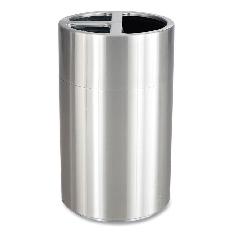 Safco® Triple Recycling Receptacle