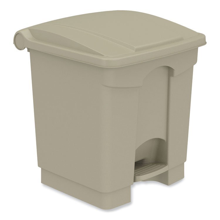 Safco® Plastic Step-On Receptacle