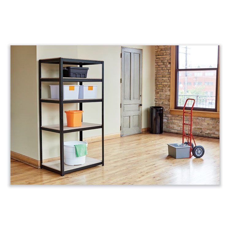 Safco® Open Top Oval Waste Receptacle - Image 5