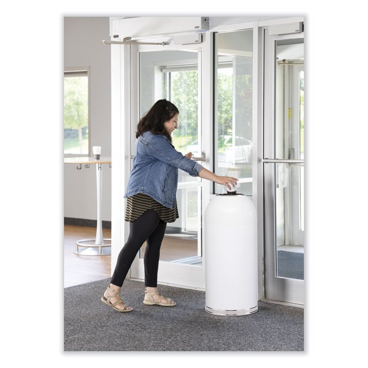 Safco® Open Top Dome Receptacle - Image 4