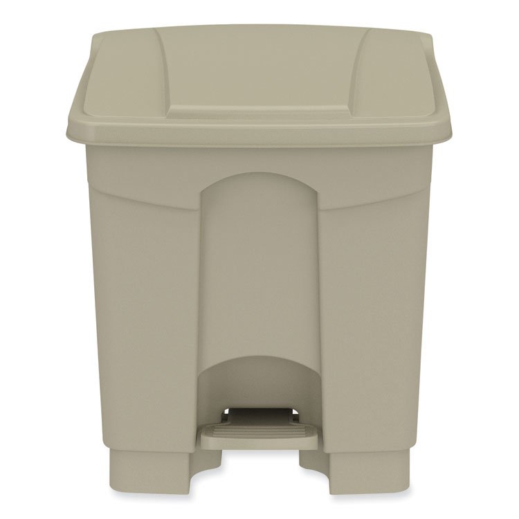 Safco® Plastic Step-On Receptacle - Image 2