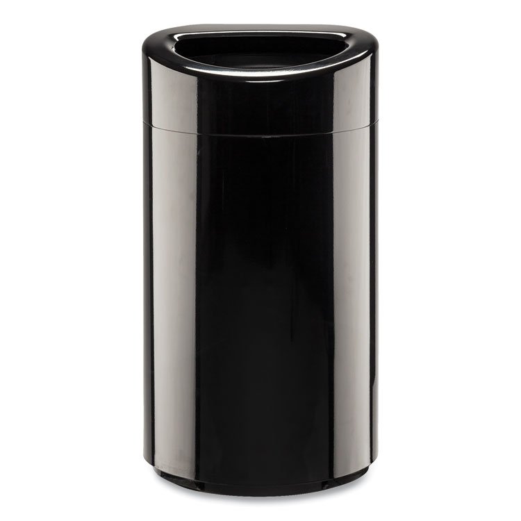 Safco® Open Top Oval Waste Receptacle - Image 2
