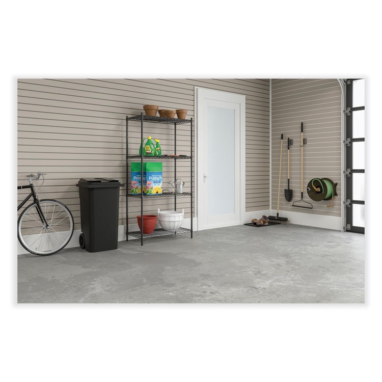 Safco® Plastic Step-On Receptacle - Image 4