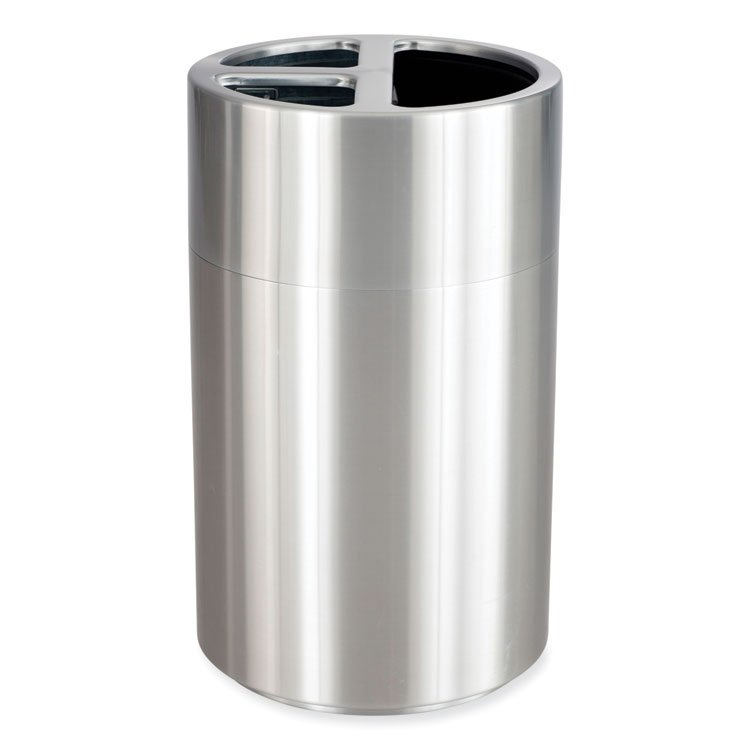 Safco® Triple Recycling Receptacle - Image 4
