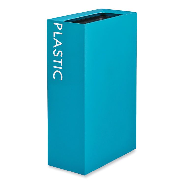 Safco® Mixx™ Recycling Center Rectangular Receptacle - Image 3