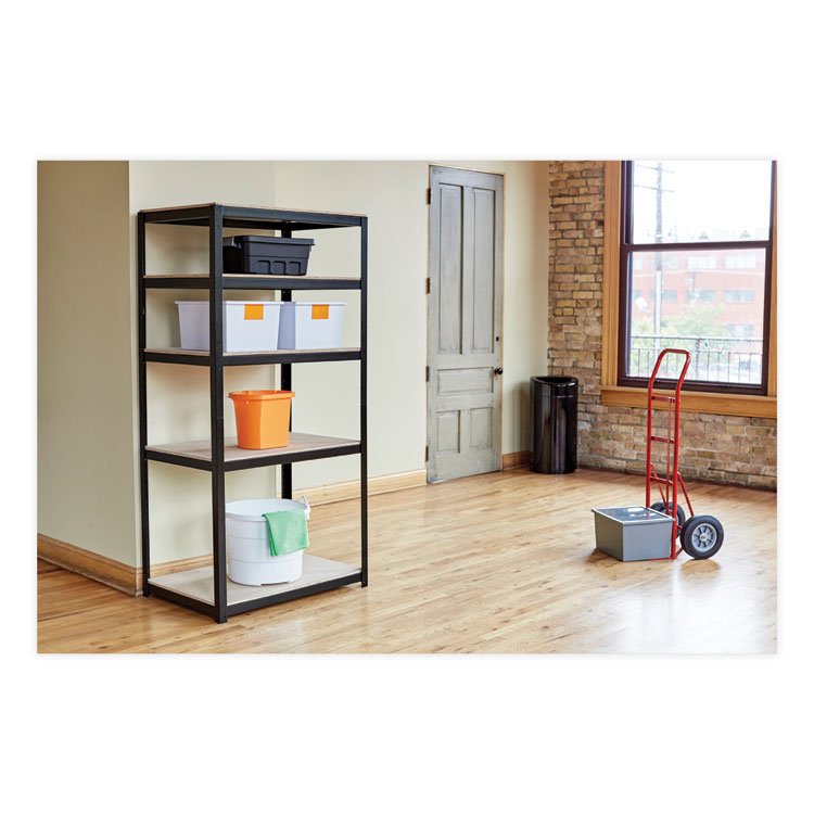 Safco® Open Top Oval Waste Receptacle - Image 5