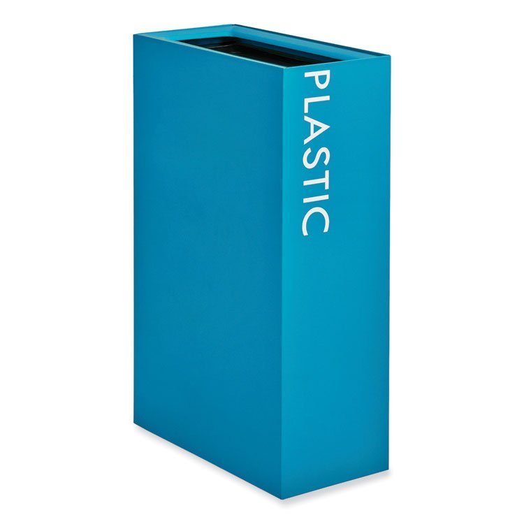 Safco® Mixx™ Recycling Center Rectangular Receptacle