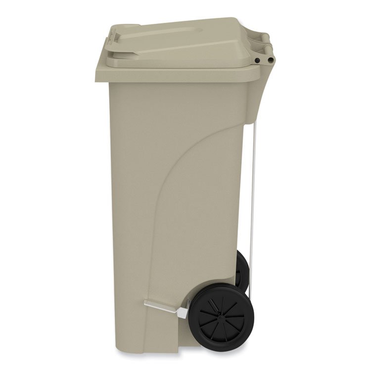 Safco® Plastic Step-On Receptacle - Image 2