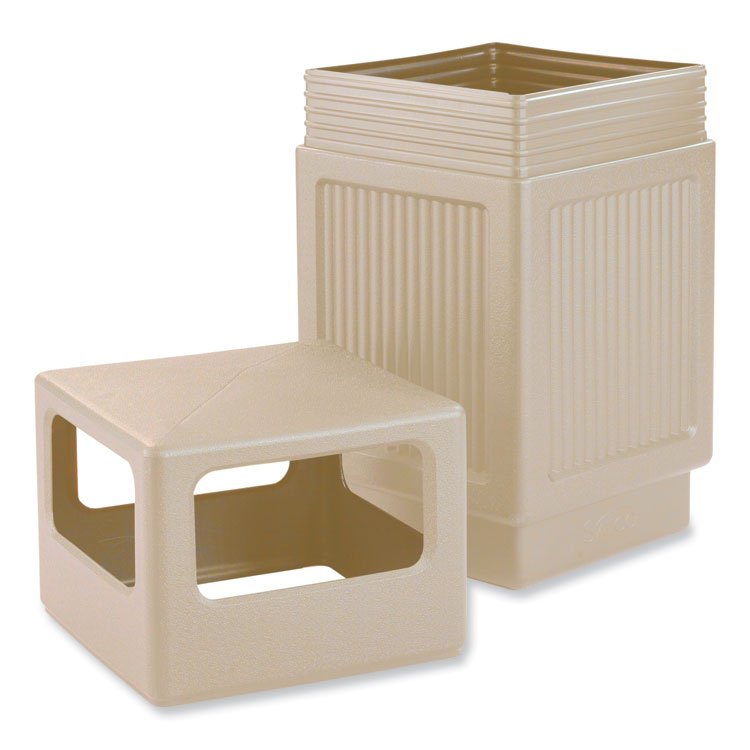 Safco® Canmeleon™ Recessed Panel Receptacles - Image 3