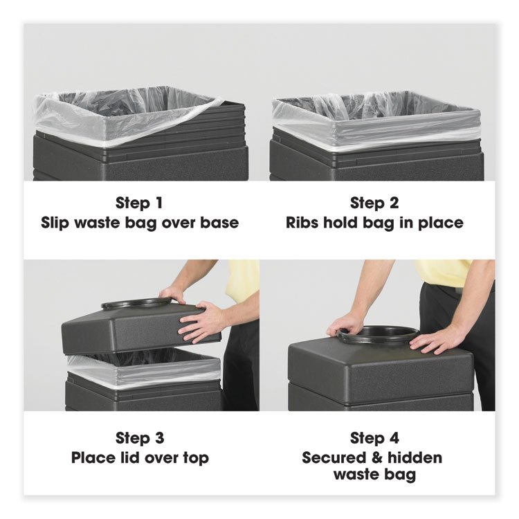 Safco® Canmeleon™ Aggregate Panel Receptacles - Image 4