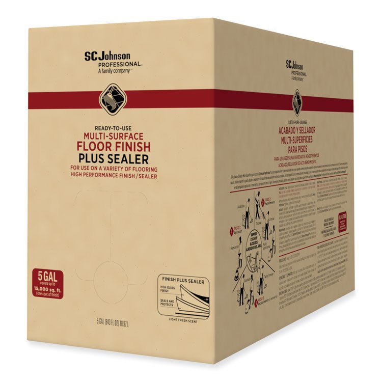 SC Johnson Professional® Ready-To-Use Multi-Surface Floor Finish Plus Sealer