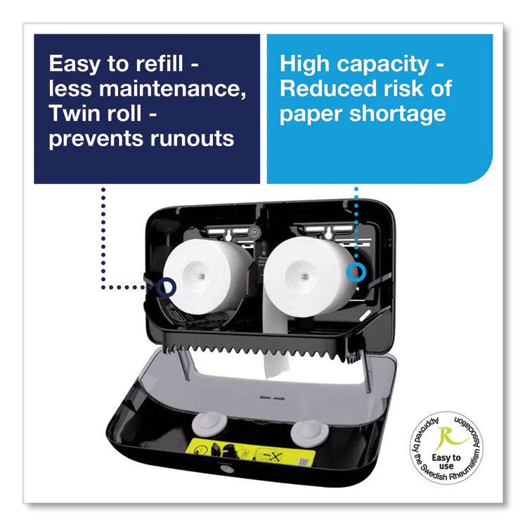 Tork® Elevation® Coreless High Capacity Bath Tissue Dispenser - Image 5