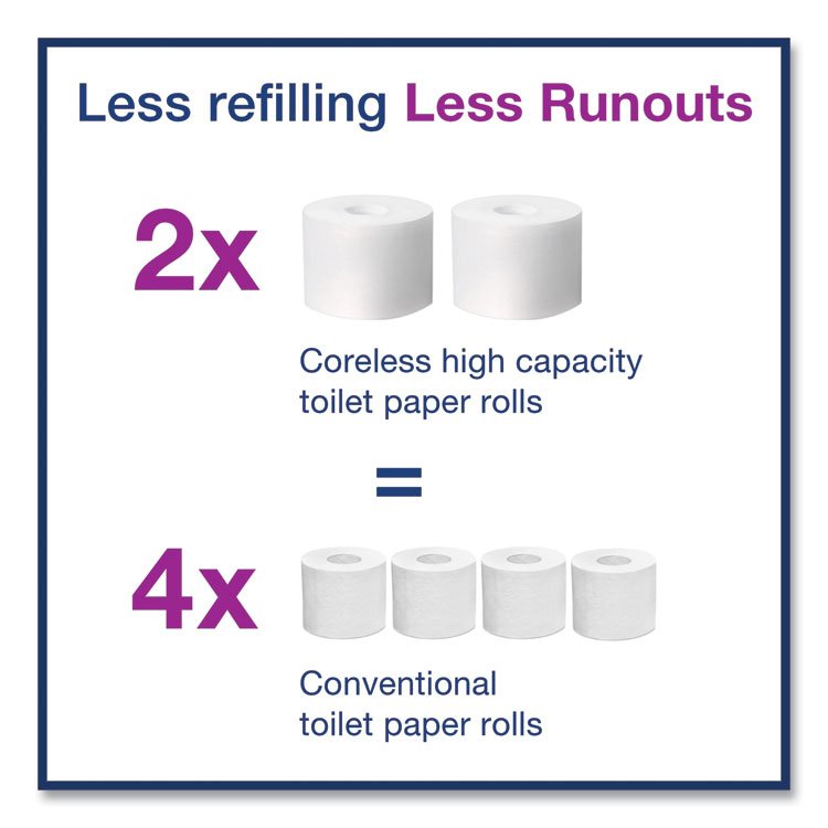Tork® Elevation® Coreless High Capacity Bath Tissue Dispenser - Image 6