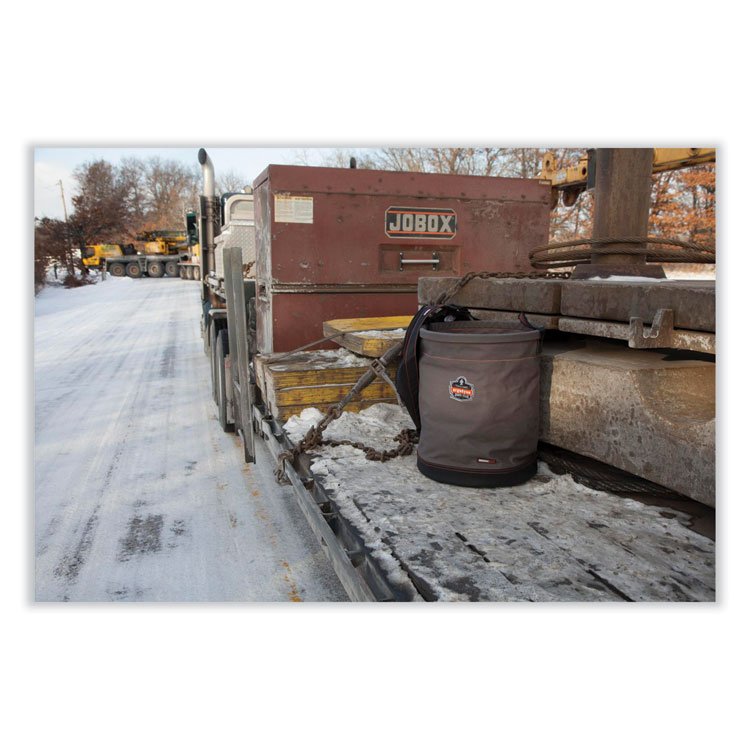 ergodyne® Arsenal 5945T Extra-Large Swiveling Carabiner Canvas Hoist Bucket and Top - Image 2