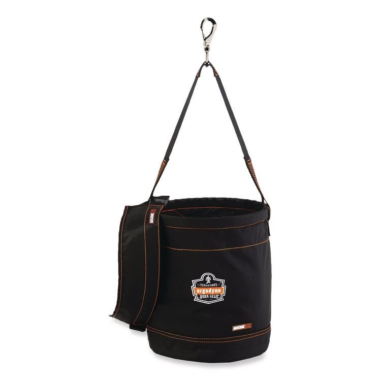ergodyne® Arsenal 5970T Swiveling Hook Nylon Hoist Bucket + Top