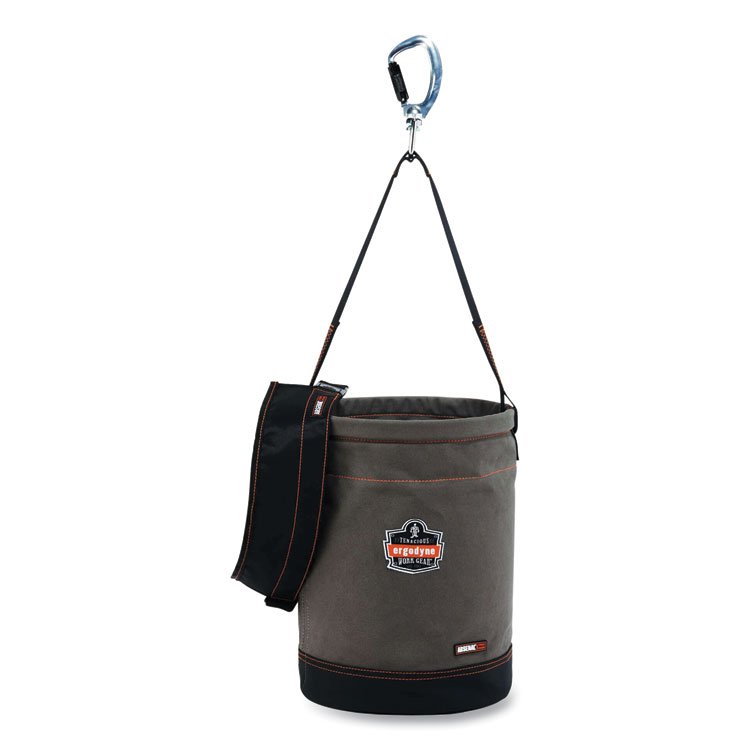 ergodyne® Arsenal 5940T Swiveling Carabiner Canvas Hoist Bucket and Top - Image 2