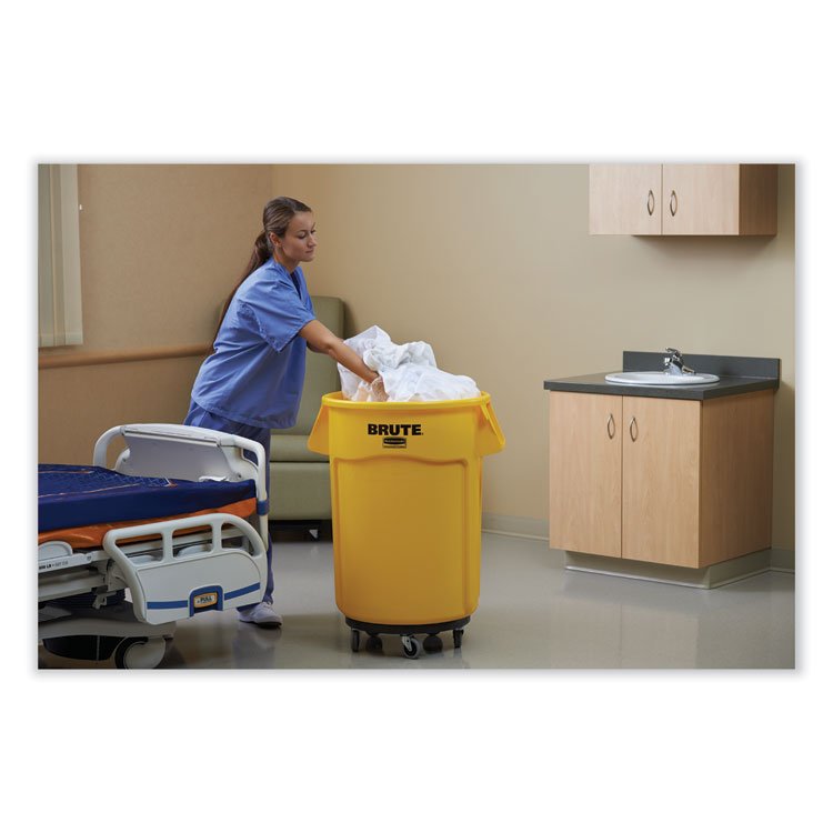 Rubbermaid® Commercial Vented Round BRUTE® Container - Image 2