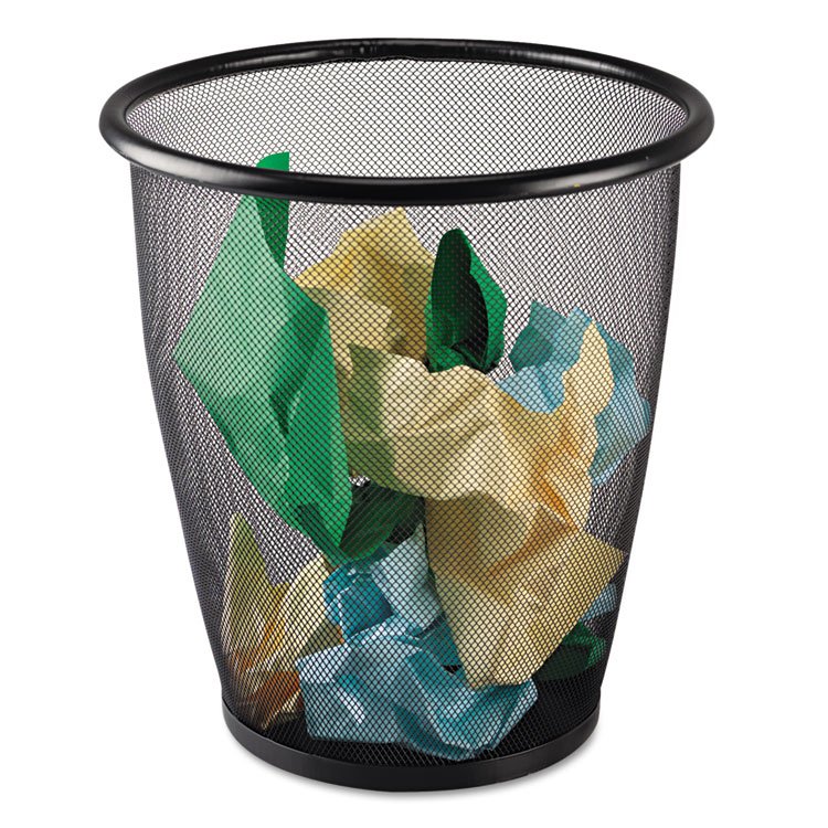 Safco® Onyx™ Round Mesh Wastebaskets - Image 2