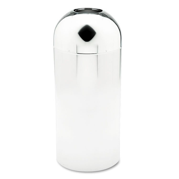 Safco® Dome Top Receptacle with Open Top