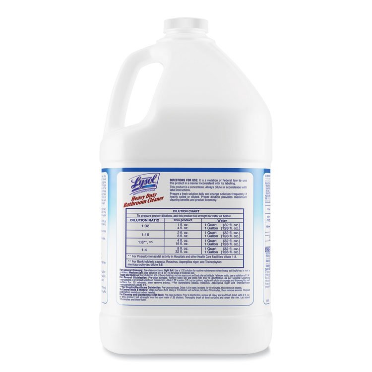 Professional LYSOL® Brand Disinfectant Heavy-Duty Bathroom Cleaner Concentrate - Image 3