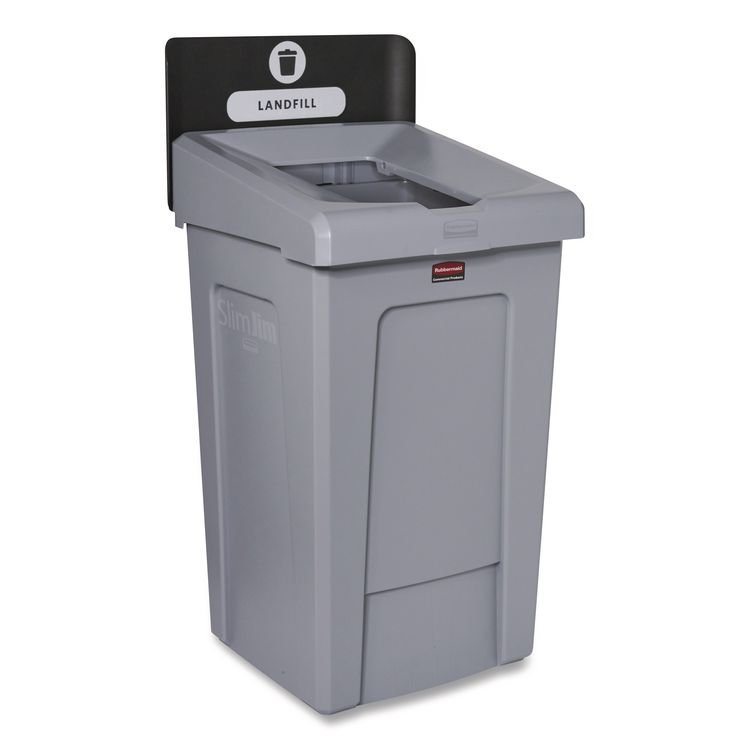 Rubbermaid® Commercial Slim Jim Recycling Station 1-Stream