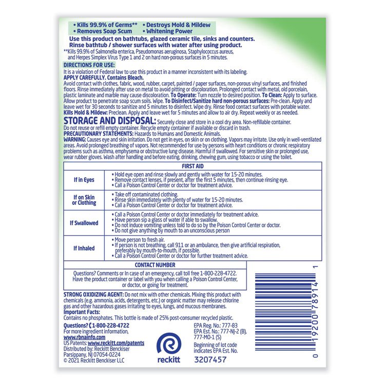 LYSOL® Brand Multi-Purpose Cleaner with Bleach - Image 3