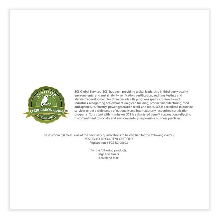 Heritage Eco Blend® Max Can Liners - Image 5