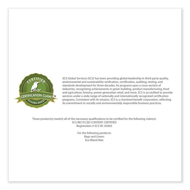 Heritage Eco Blend® Max Can Liners - Image 6