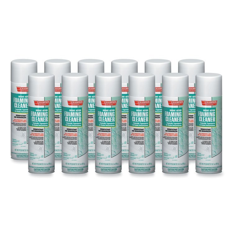 Chase Products Champion Sprayon Instant Action Foaming Cleaner/Disinfectant