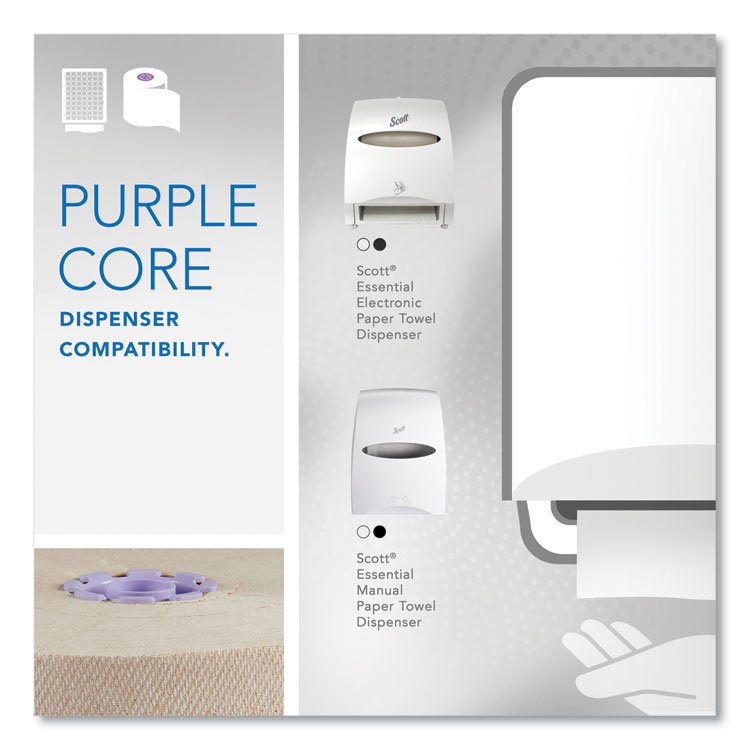 Scott® Essential 100% Recycled Fiber Hard Roll Towel - Image 9