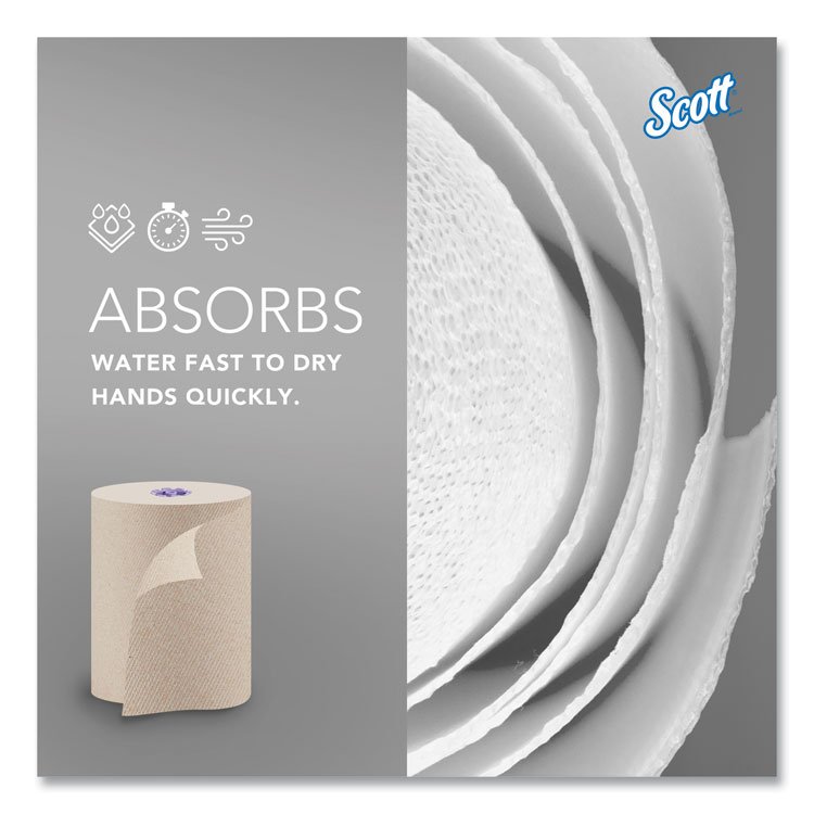 Scott® Essential 100% Recycled Fiber Hard Roll Towel - Image 5