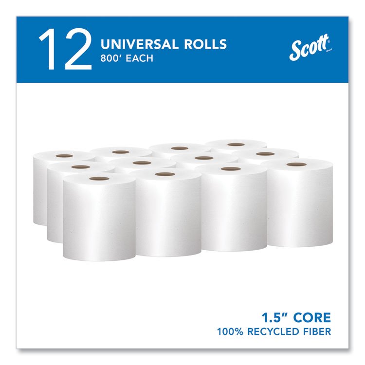 Scott® Essential 100% Recycled Fiber Hard Roll Towel - Image 2
