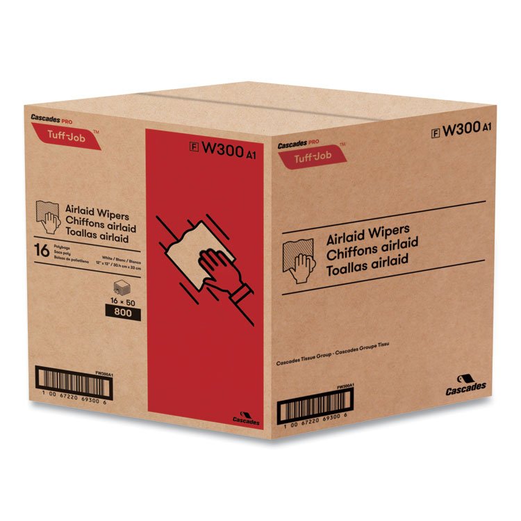 Cascades PRO Tuff-Job® S300 Airlaid Wipers - Image 3