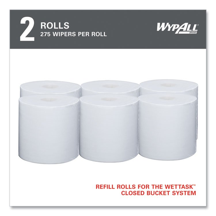 WypAll® Power Clean Wipers WetTask™ Customizable Wet Wiping System - Image 4
