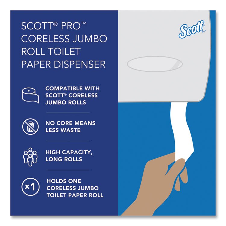Scott® Pro™ Coreless Jumbo Roll Tissue Dispenser - Image 11