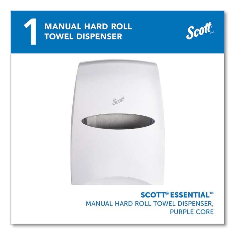 Scott® Essential™ Manual Hard Roll Towel Dispenser - Image 2