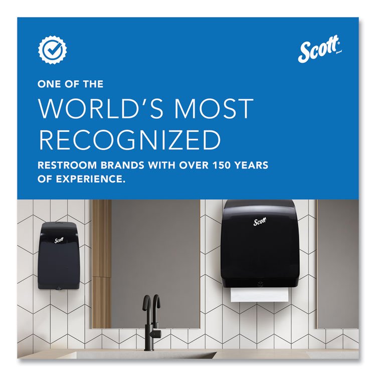 Scott® Essential™ Manual Hard Roll Towel Dispenser - Image 4