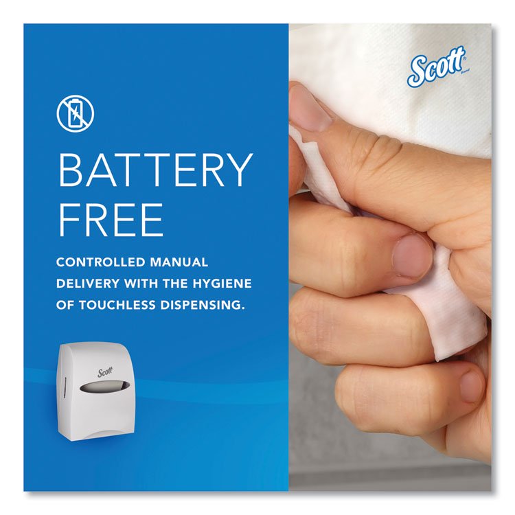 Scott® Essential™ Manual Hard Roll Towel Dispenser - Image 6