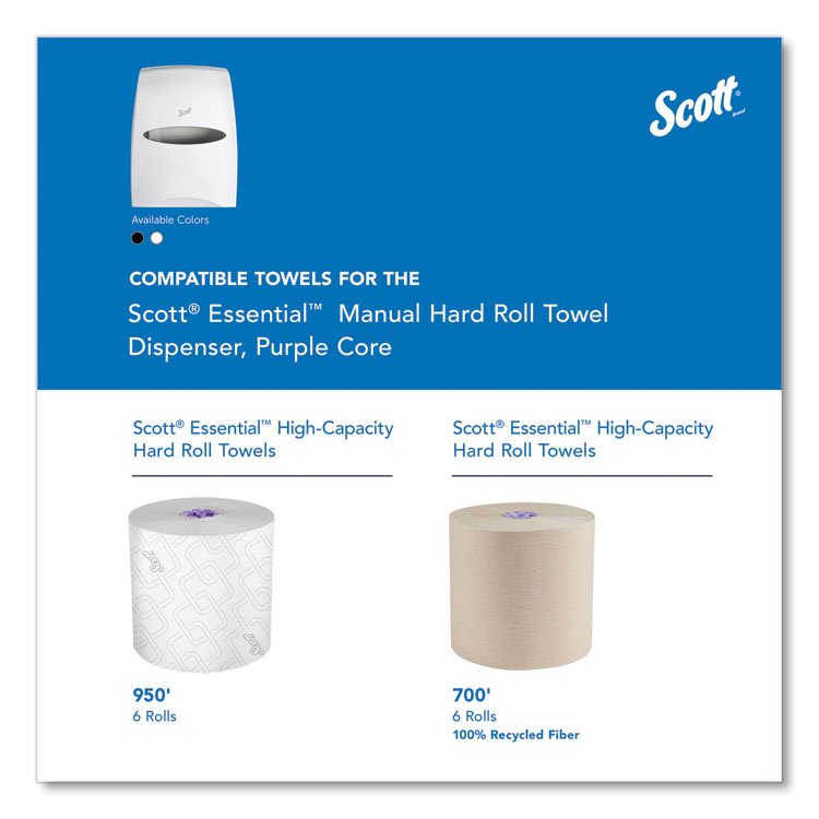 Scott® Essential™ Manual Hard Roll Towel Dispenser - Image 9