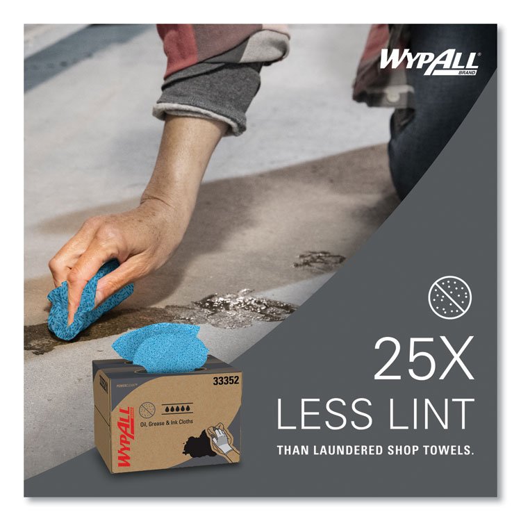 WypAll® Power Clean Oil, Grease & Ink Cloths - Image 6