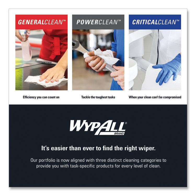 WypAll® Power Clean Oil, Grease & Ink Cloths - Image 11