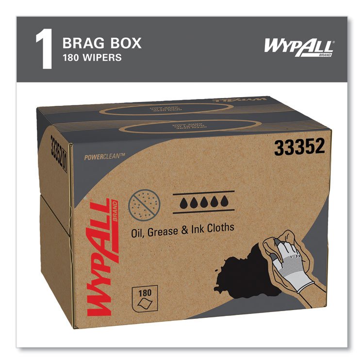 WypAll® Power Clean Oil, Grease & Ink Cloths - Image 3