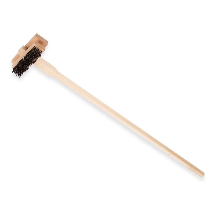Carlisle Sparta Broiler Master Grill Brush & Scraper with Handle