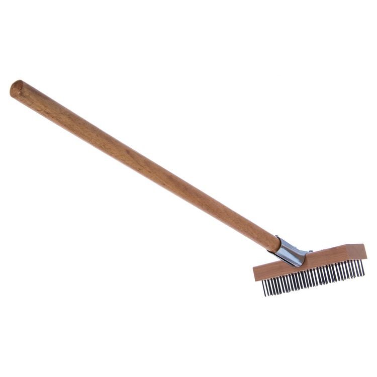 Carlisle Sparta Broiler Master Grill Brush & Scraper with Handle