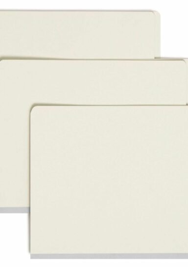 Smead Straight Tab Cut Letter Recycled Classification Folder